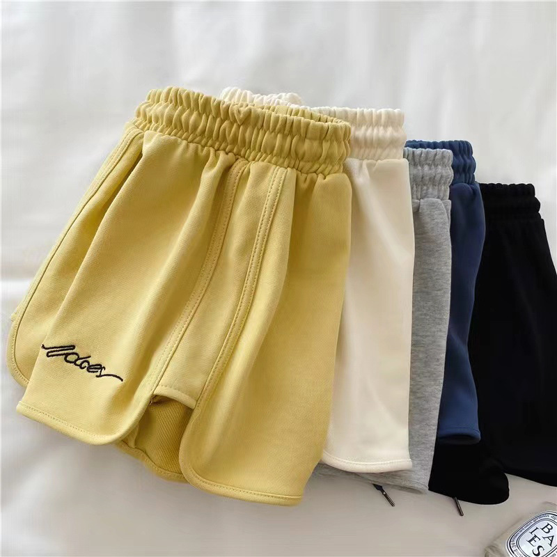 Picture of Women's Sports Shorts 2025 Summer Student Trendy Loose Casual Home Sleep Shorts Wide-Leg Yoga Hot Pants