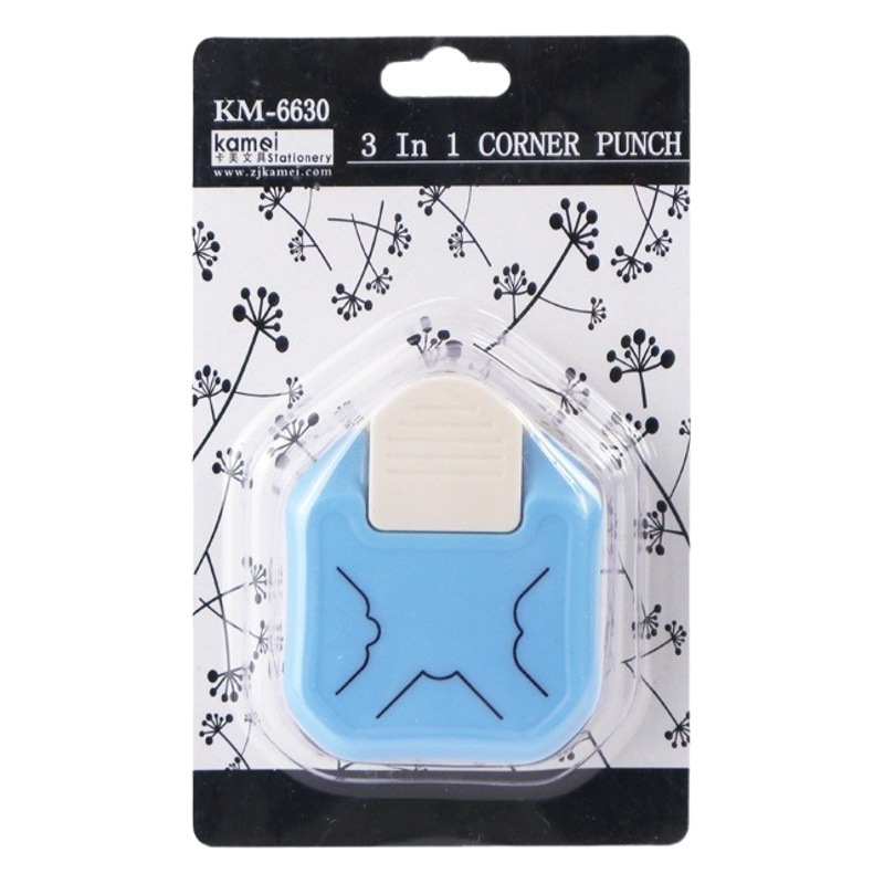 Kamei Three-In-One Fillet Paper Card Photo Album Fillet Cutter Kidsren's Handmade Paper-Cut Multi-Angle Chamfer