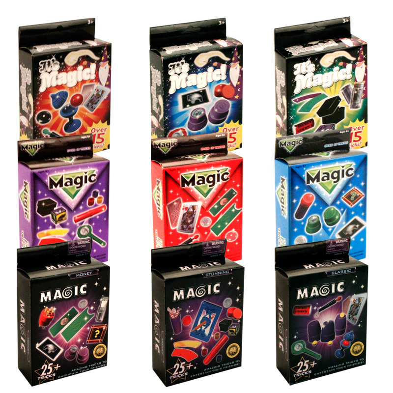 Picture of Cross-border Amazon New Strange Close-up Stage Props Children's Magic Toys Multiplayer Coin Dice Table Game suit