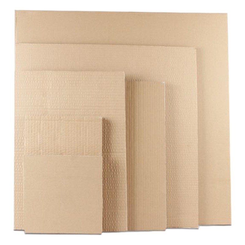 Factory wholesale three or five layers in stock corrugated carton partition board flat card kindergarten painting material handmade DIY
