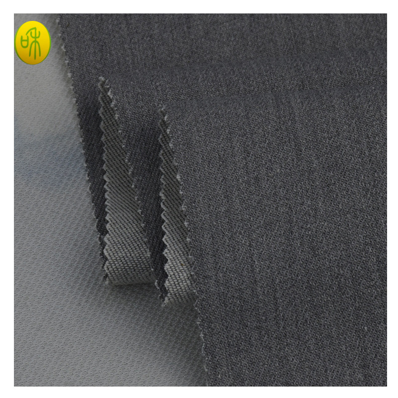 CVC cotton polyester yarn-dyed stretch twill fashion casual pants coat suit fabric