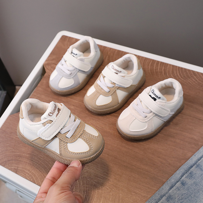 Children's sneaker Spring and Autumn New Baby Shoes Baby Toddler Shoes Boys Toddler Girls' Board Shoes De Training Shoes