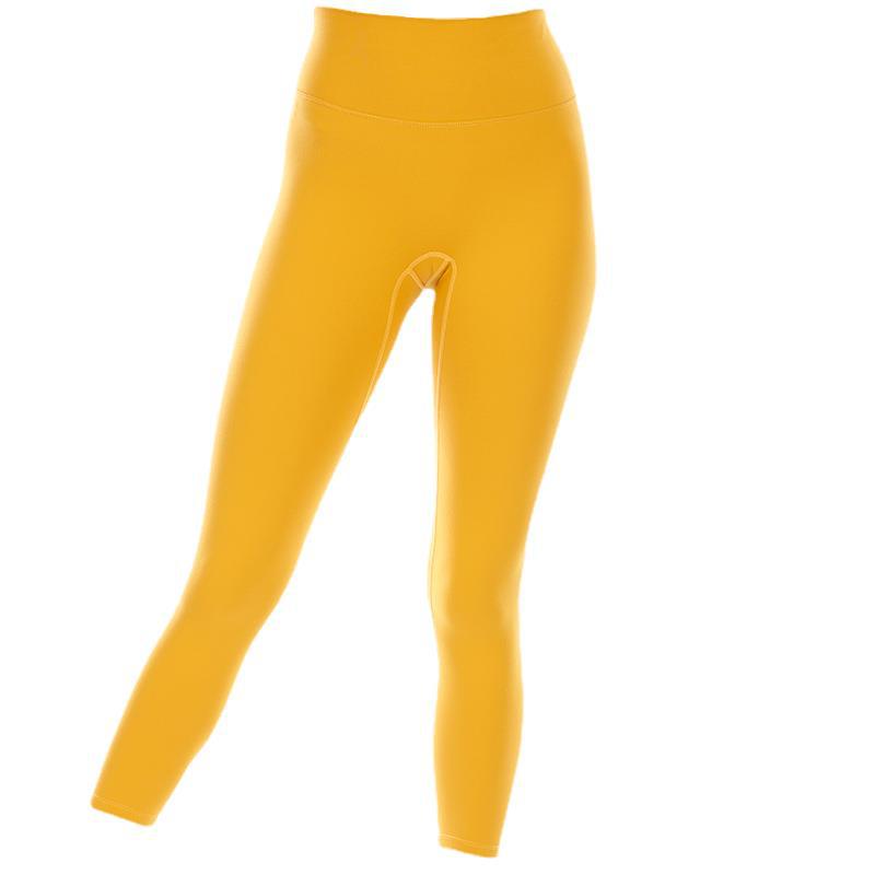 Picture of Double-sided Scrub Naked Sense No T-line Fitness Sports Pants Running Tight Pants High Waist Hip Yoga Pants for Women