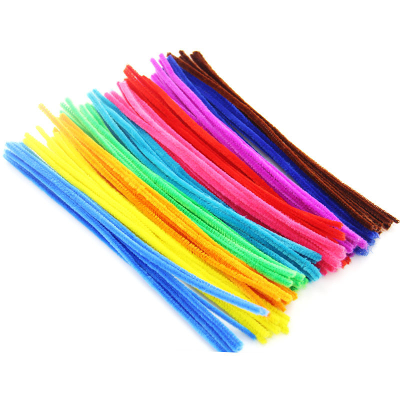 Picture of Children's puzzle twist bar environmental protection color wool wool root plush DIY kindergarten handmade beautiful Labor materials