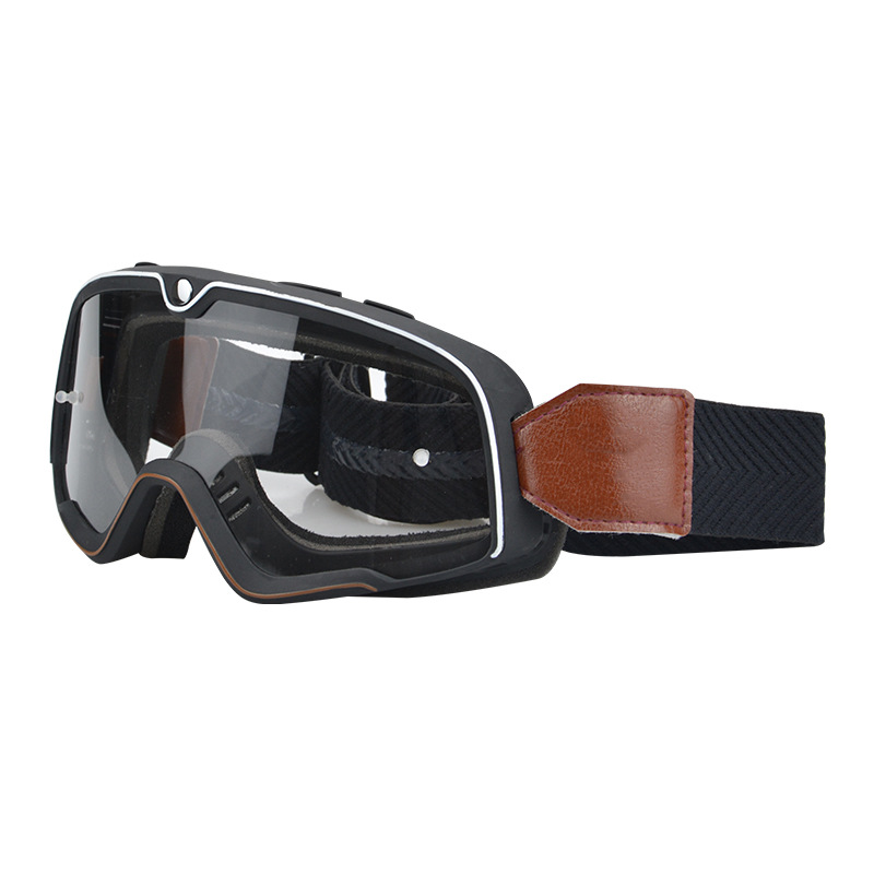 Picture of Anroer's New Wholesale Motorcycle Goggles Uv Retro Goggles Windproof and Dustproof Helmet Glasses # 8067
