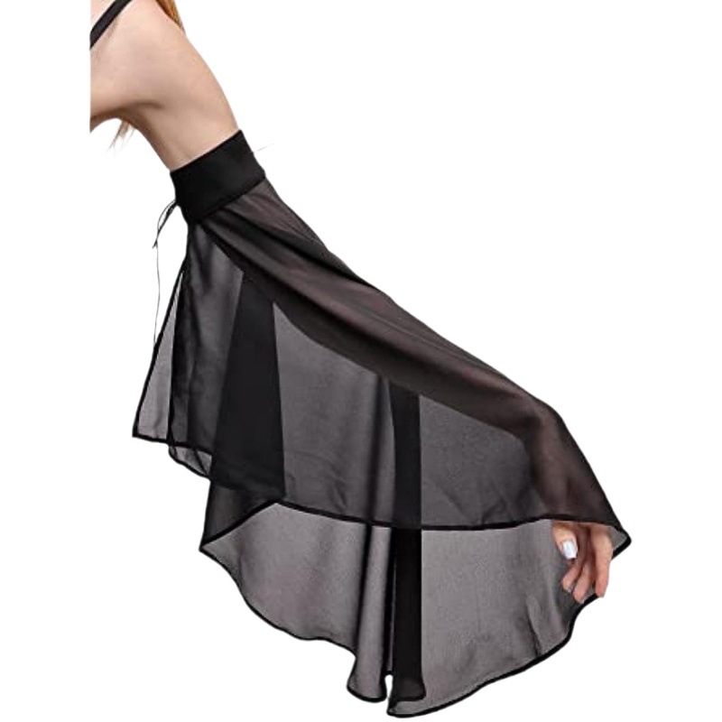 European and American Chiffon Horn Sleeve Stage Performance Accessories Props Covering Arm Black White Sunscreen Sleeve Photo Clothing