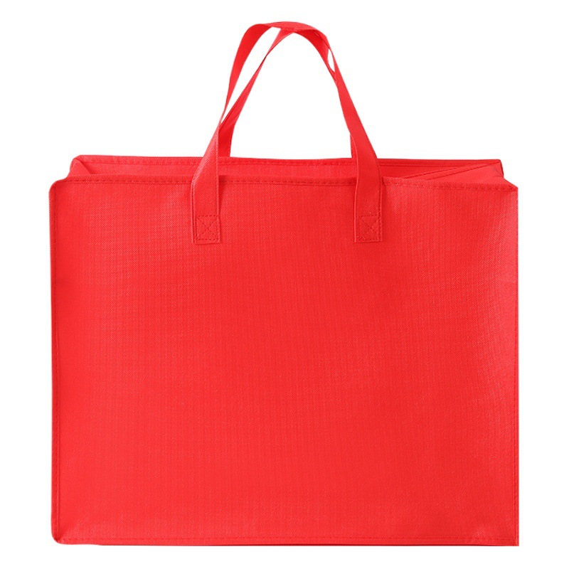 Non-woven zipper bag shopping bag environmental protection storage four-piece packaging bag with zipper handbag maternity bag in stock