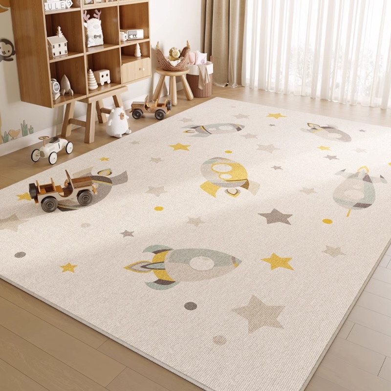 Picture of Carpet Living Room Children's Room Layout Reading Area Parking Lot Early Education Center Floor Mat Climbing Mat Bedroom Study Mat