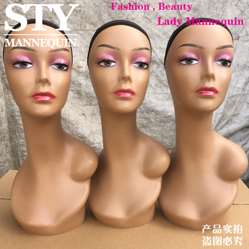 Picture of STY head model export best-selling dummy head model fashion female wig head model head model window display model head model