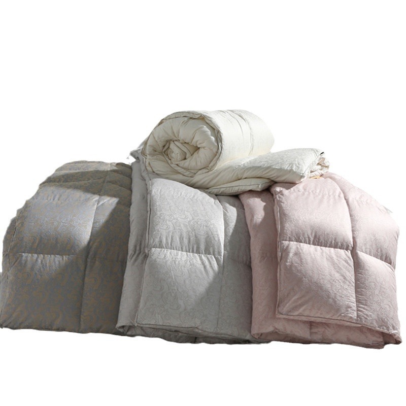 Picture of 200 Down Quilt 98 White Goose Down Winter Quilt Cotton Spring and Autumn Quilt Core Thickened Warm Goose Down Quilt Double Quilt