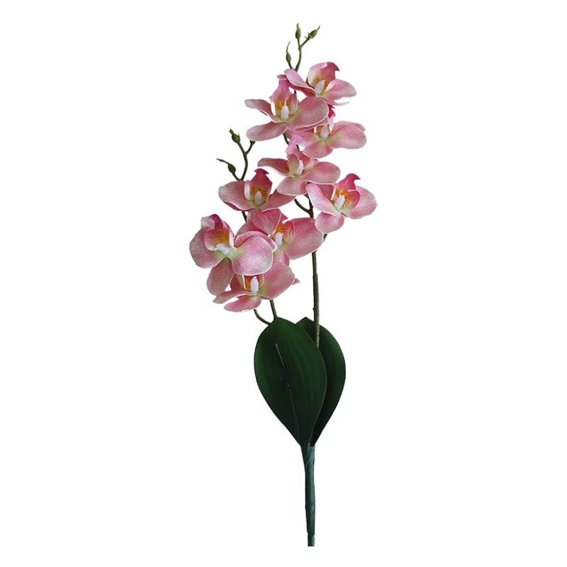 New Chinoiserie Phalaenopsis Artificial Flower Manufacturer Home Decoration Wedding Hand-Held Flower Road Leading Flower Wall Artificial Flower Mw31582