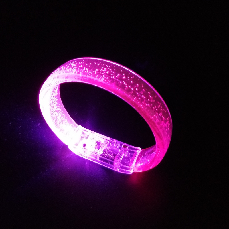 Picture of Concert Luminous Bracelet Acrylic Led Flash Bracelet Support Fluorescent Bracelet Event Cheering Props Logo