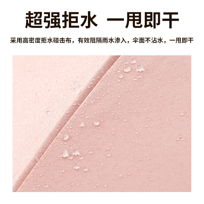 Picture of Large Lace Vinyl Sun Protection Umbrella Anti-Uv Parasol Bamboo Curved Handle Straight Umbrella Manual Sunny Umbrella Wholesale
