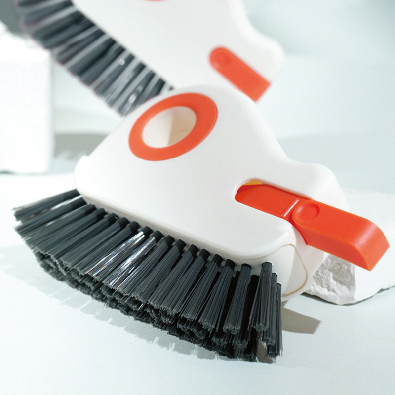 Gap Brush Hard-Bristled Wholesale Household Window Glass Groove Cleaning Hygiene Dead Corner Multi-Purpose Two-In-One Crevice Brush