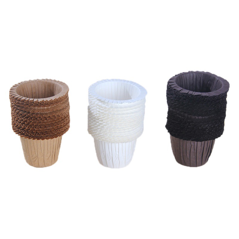 Straw hat paper cup high temperature resistant cake paper cup meffin Cup oven baking paper holder Maffin Cup top hat Curl Cup