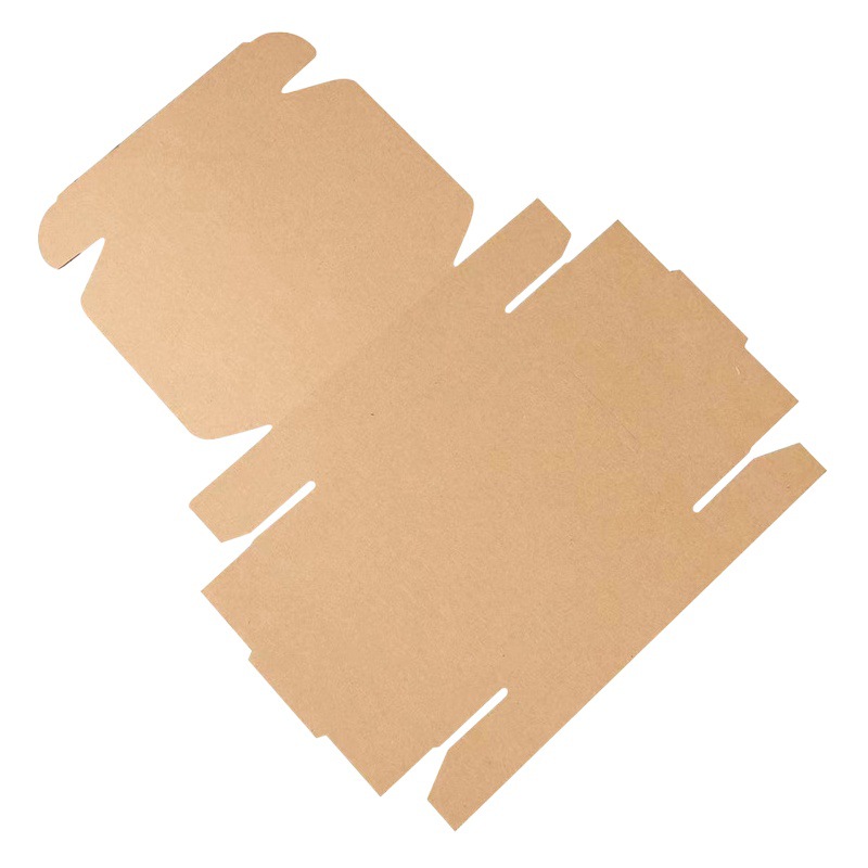 Direct supply Kraft paper corrugated aircraft box mobile phone case express box wholesale clothing fruit tea packaging hardware paper box
