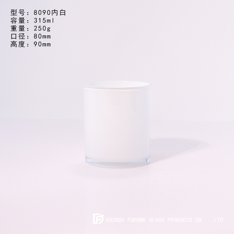 Picture of Color Frosted Candle Holder Glass Aromatherapy Candle Cup Creative Fashion Candle Jar DIY Aromatherapy Candle Holder with Lid for Home