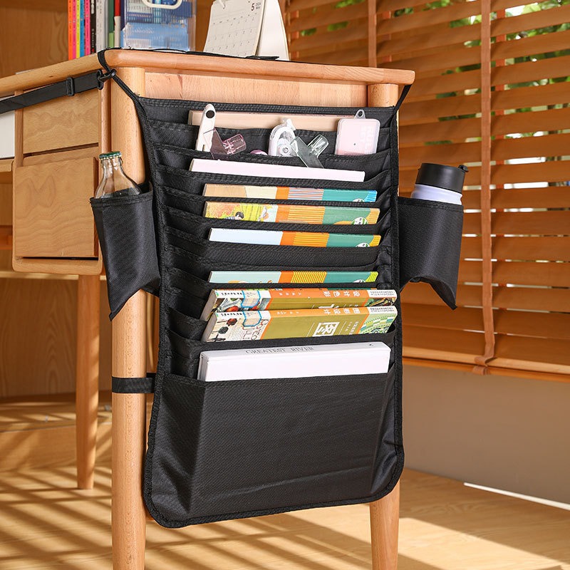Chenguang Stationery Large Capacity Hanging Book Bag High School Student Junior High School Student Desk Storage Student Hanging Desk Side Storage Bag Storage