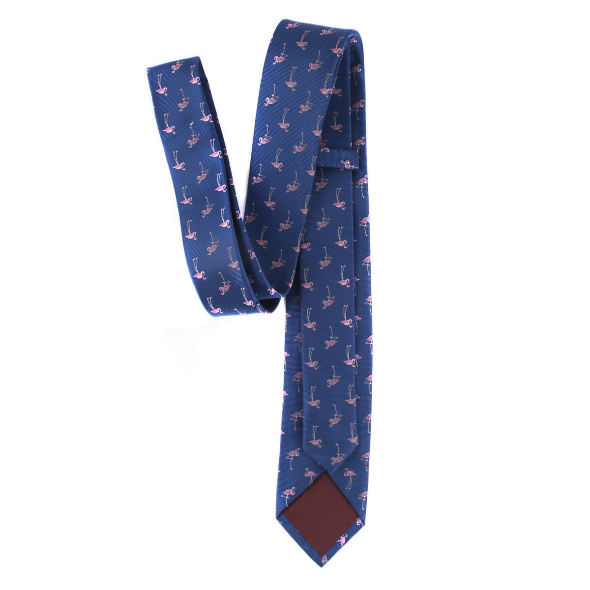 Picture of Men's Tie Polyester Silk Yarn-Dyed Jacquard Animal Elephant Embroidered Casual Tie Cross-Border E-Commerce Spot Wholesale