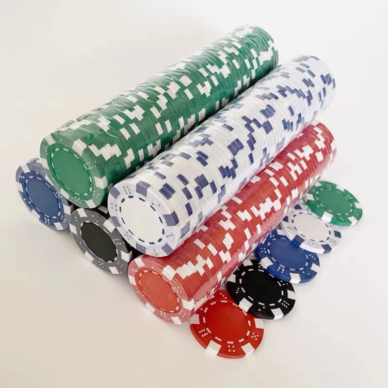 Picture of Sample available] Yiqian can send Texas poker aluminum box suit 100/200/300/500 chips suit