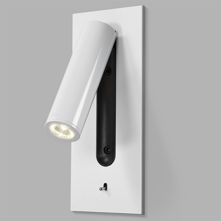 Picture of Cross-Border Engineering Hotel Reading Wall Lamp Embedded Wall-Mounted Lamp Bedroom Bedside Reading Wall Lamp High-End Switch