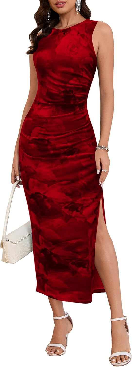 Picture of Foreign trade women's cross-border Temu independent station Shein Amazon 2024 spring and summer temperament slim sleeveless dress