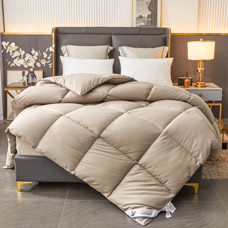 Picture of genuine goods Feather Velvet Quilt Spring and Autumn Quilt Thickened Gift Winter Quilt Down Quilt Cold-proof Warm Thick Quilt for Student Dormitory