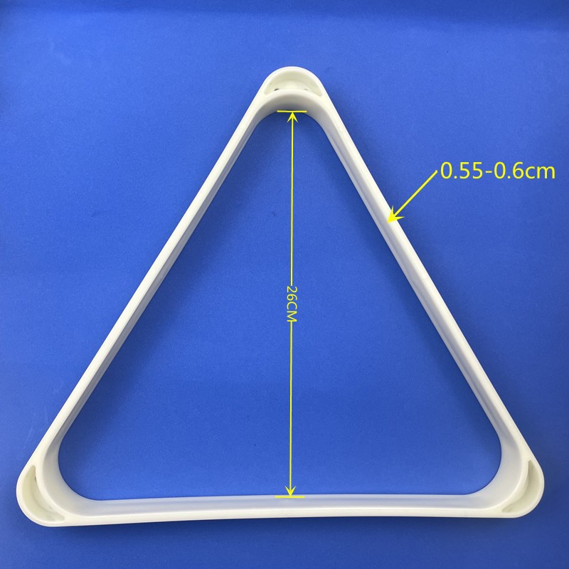 ABS American 5.72CM billiards tripod 0.6CM thick billiards supplies accessories black eight British tripod