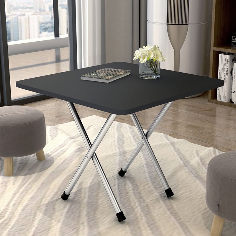 Folding table, dining table, stall, dining table, portable dormitory, small table, simple house, standing aside, 4 people, 2 small apartments