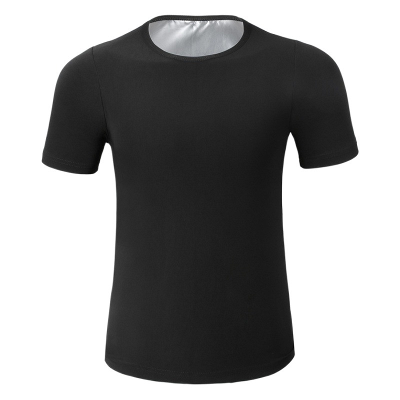 Sweaty Clothing Amazon Europe and the United States Large Size Men's Short-sleeved Vest Belly Tucked Belly Tight Cross-border Sweaty Body Shaping Clothing