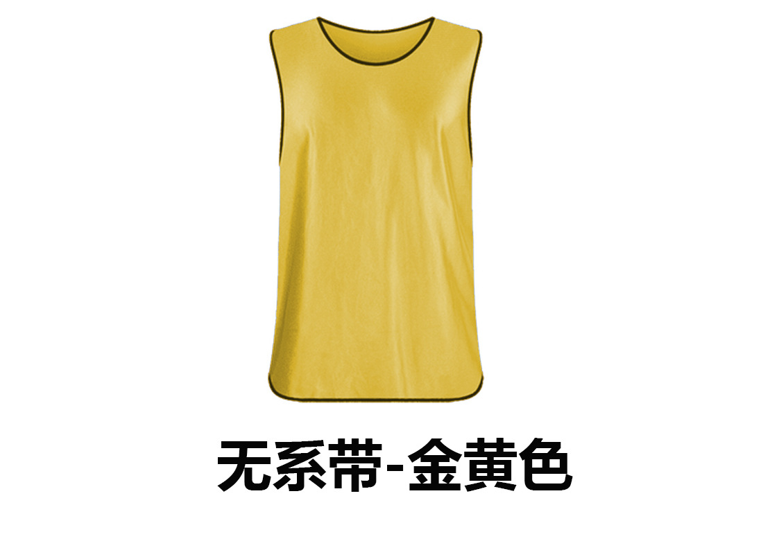 Picture of Manufacturers wholesale adult children's clothing basketball football training vest expansion number Group building vest team uniform