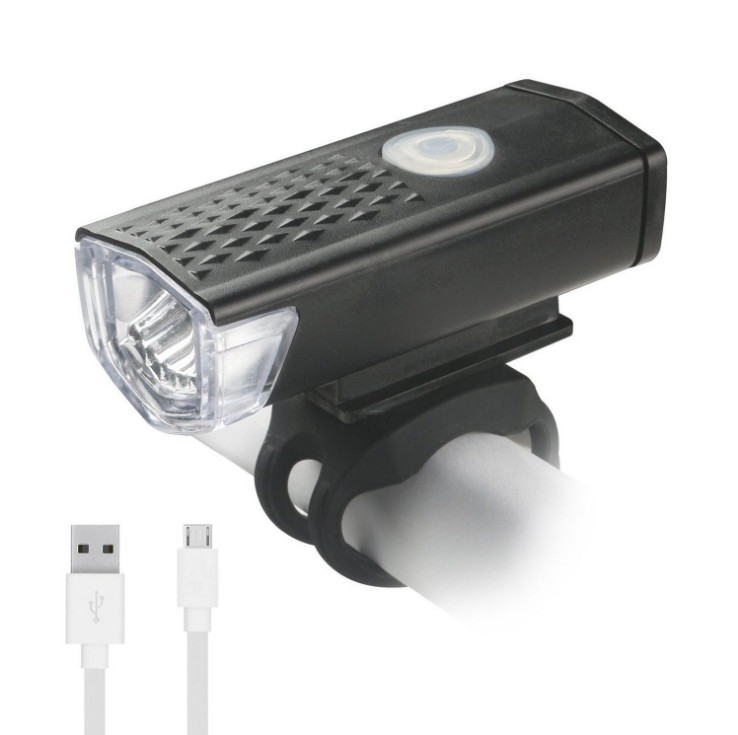 Bicycle headlight USB rechargeable night riding outdoor lighting lamp flashlight riding equipment accessories