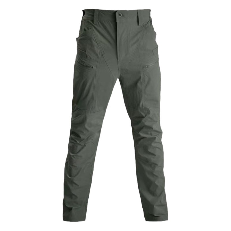 Hanye Outdoor Sports Cargo Pants Four-Way Stretch Quick-Dry Pants Men's Casual Pants Sports Tactical Long Pants Hiking Pants