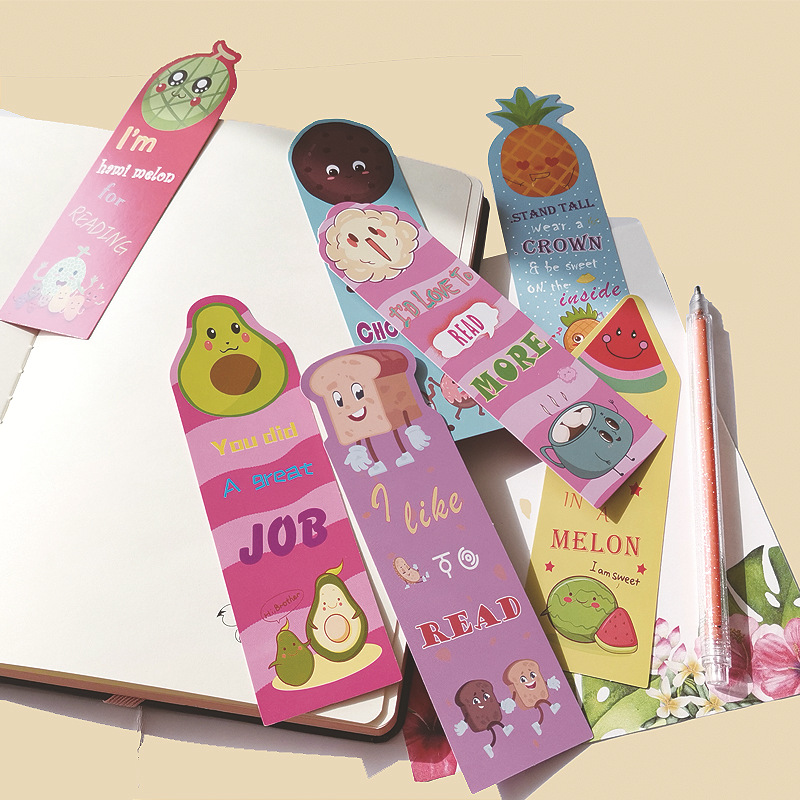 Picture of Cross-Border E-Commerce Scented Bookmarks, Special-Shaped Patterns, Children's Exchange Gift Bookmarks, Paper Scented Bookmarks in Stock