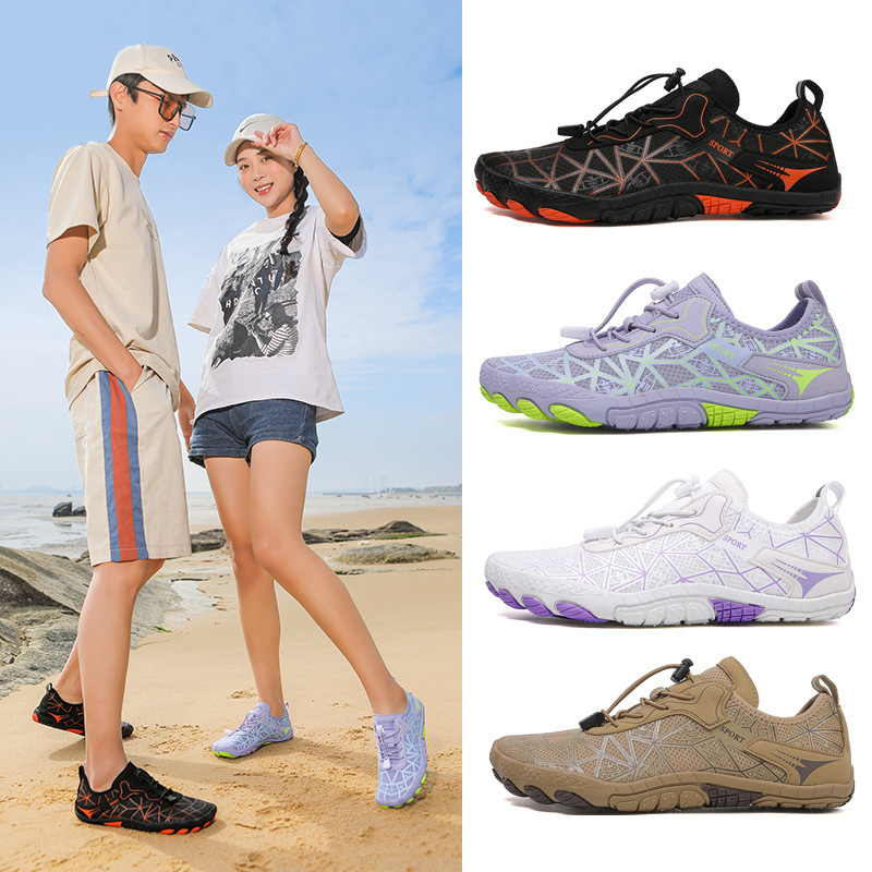 2025 New Five-Finger River Tracing Shoes, Diving Shoes, Breathable Beach Shoes, Outdoor Hiking Shoes, Indoor Yoga Fitness Shoes