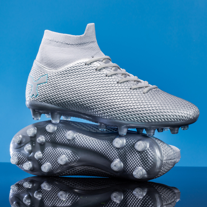 Cross-border 47 football shoes for boys and girls and young students TF broken nails AG long nails artificial lawn leather foot training transport