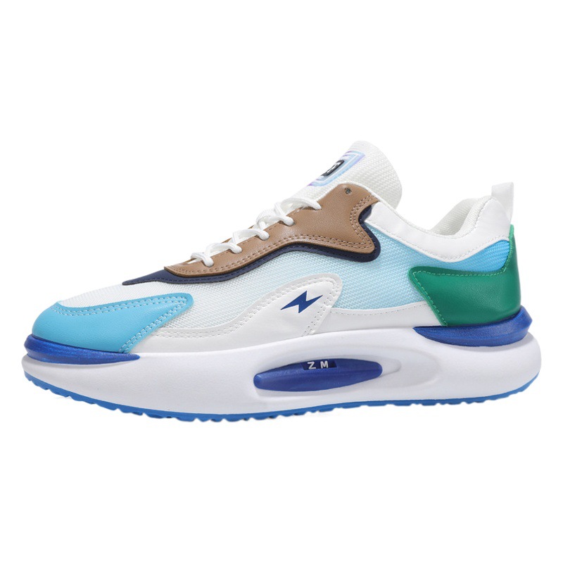 Cross-border foreign trade men's sneaker 2025 new breathable thick-soled bread shoes low-top trend sports torre shoes men