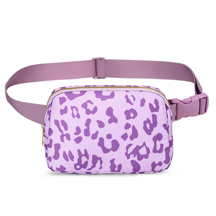 Picture of Amazon Outdoor Running Waist Bag Lulu Same Style Crossbody Bag Chest Bag for Men and Women Fashionable Nylon Waterproof Sports Waist Bag