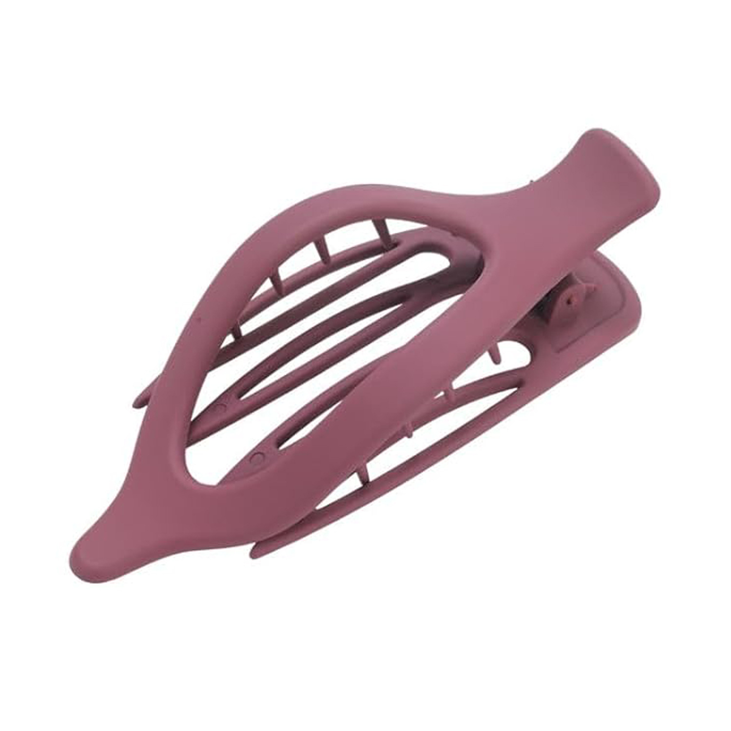 Picture of Cross-Border Large Flat Duckbill Clip Oval Hair Claw Clip European and American Fashion Back of the Head Claw Clip French Matte Hair Accessory