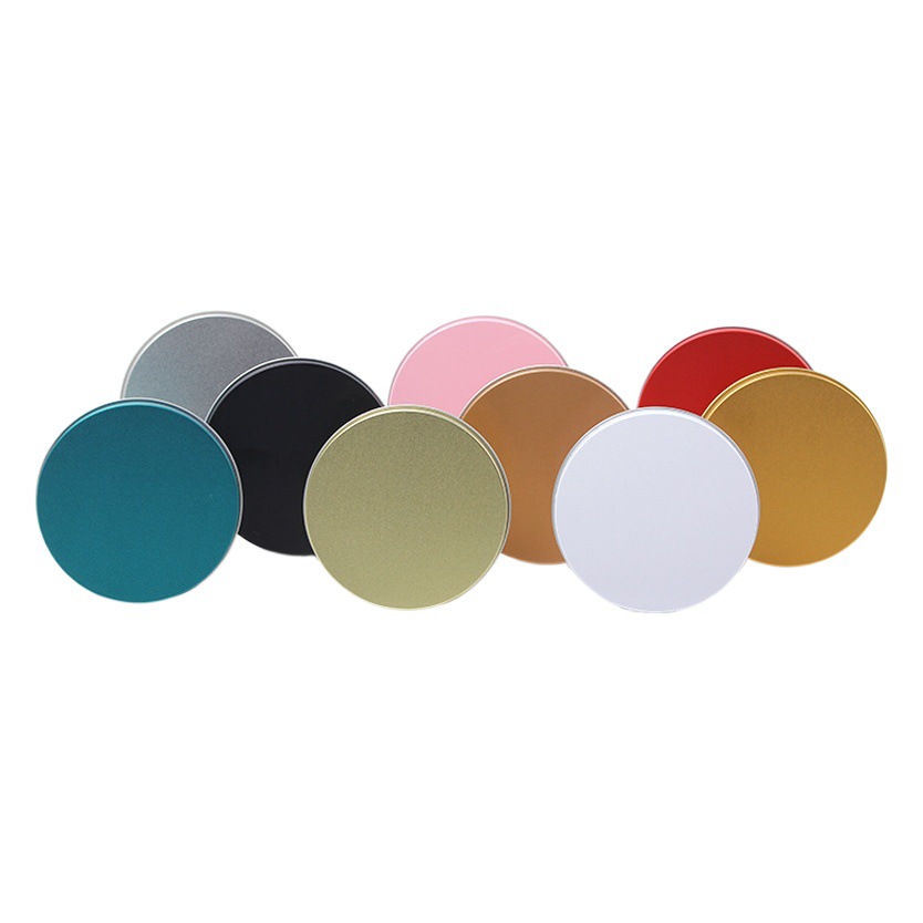 Round Stretch Tinplate Can, Wearable Nail Storage Metal Box, Wearable Nail Round Custom Iron Can Packaging