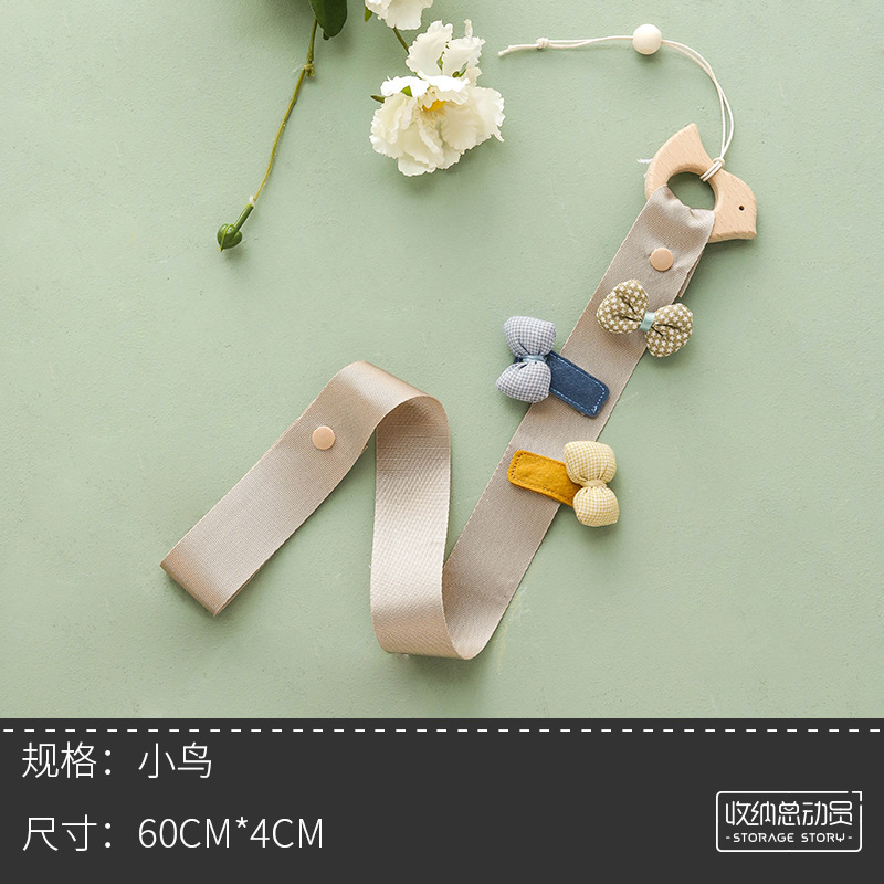 Picture of Japanese and Korean Hair Accessories Storage Box Baby Jewelry Storage Practical Storage with Hair Band Rubber Band Headwear Jewelry Box