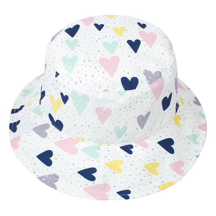 Children's Fisherman Hat Kindergarten Baby Baby Summer Sun Hat Cute Outdoor Sun Protection Double-Sided Sun Hat