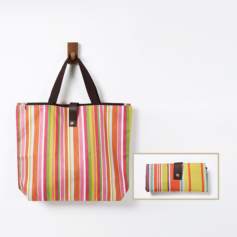 Picture of Oxford Cloth Foldableing Shopping Bag Satchel Shopping Bag Satchel Advertising Environmentally Friendly Foldableable Grocery Shopping Bag Customization