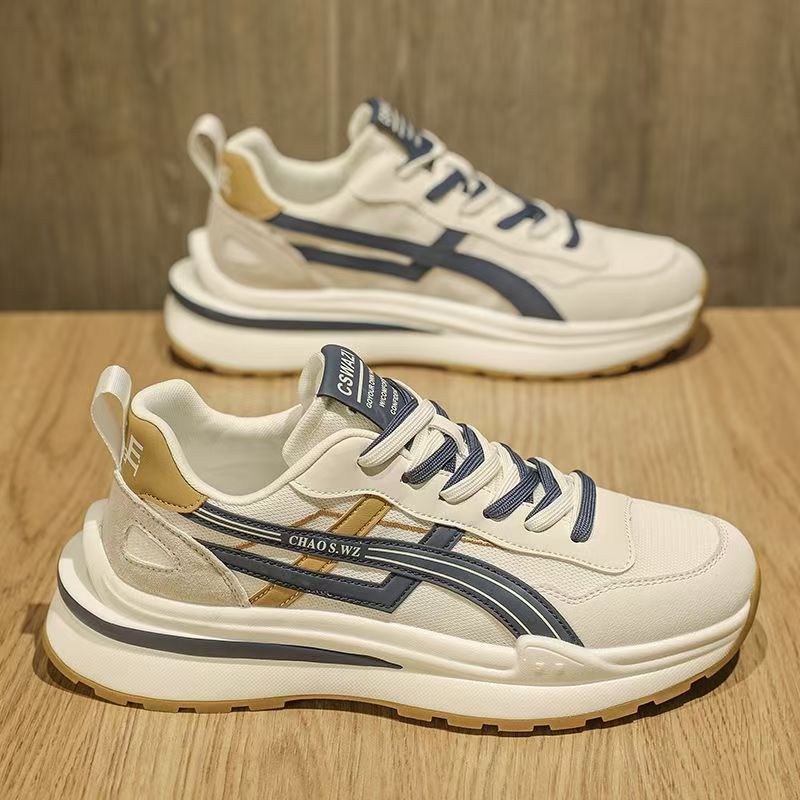 Forrest Gump Men's Shoes 2025 New Summer Fashionable All-match Running sneaker Teenager Non-slip Thick Sole Torre Trendy Shoes