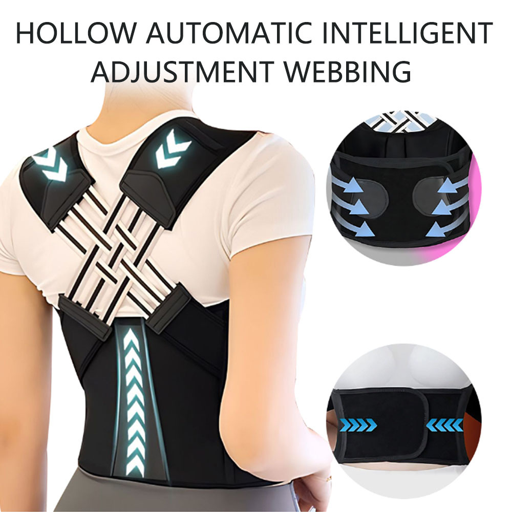 Picture of Shake the same correction anti-hunchback correction with back orthosis with thin hunchback men's and women's beautiful back invisible orthosis
