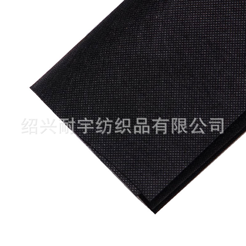 Picture of Sofa Bottom Furniture Protective Black Non-Woven Fabric Home Textile Lining Non-Woven Fabric Tensile Strength Soft and Hard Same Size Customization