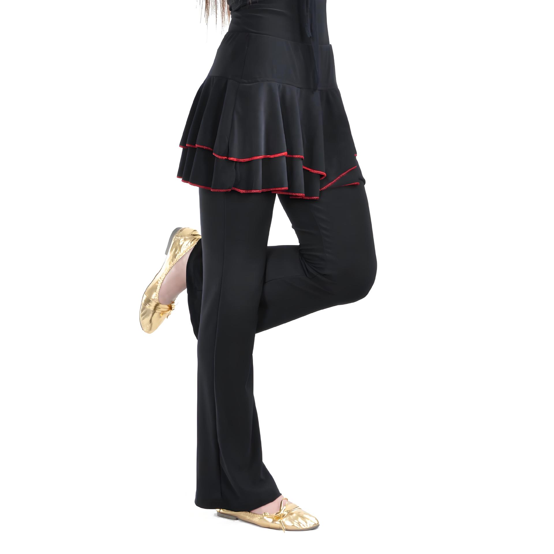 21# Pant Skirt Square Dance Pant Skirt Latin Pant Skirt Belly Dance Pant Skirt Square Dance Dance Clothing Wholesale