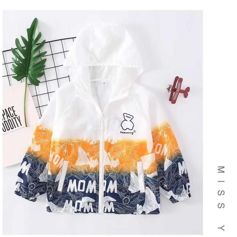 Picture of Children's Wear Boy's Summer Sun Protection Coat 2024 New Children's Summer Sun Protection Coat Thin Mid-Big Children's Summer Fashionable