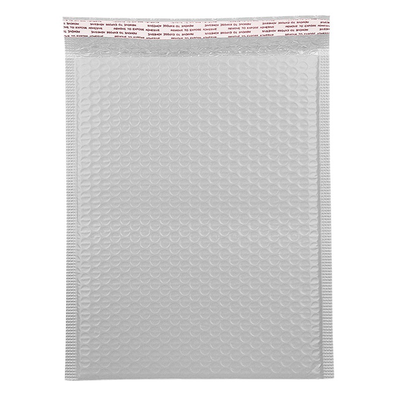 Matte Pearl Film Bubble Bag Thickened Packing Material Foam Express Bag Clothing Waterproof Bag Bubble Bag Manufacturers