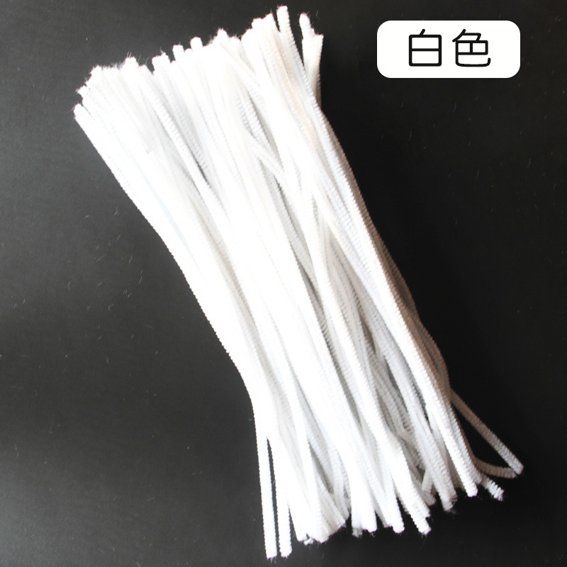 Picture of Children's puzzle twist bar environmental protection color wool wool root plush DIY kindergarten handmade beautiful Labor materials